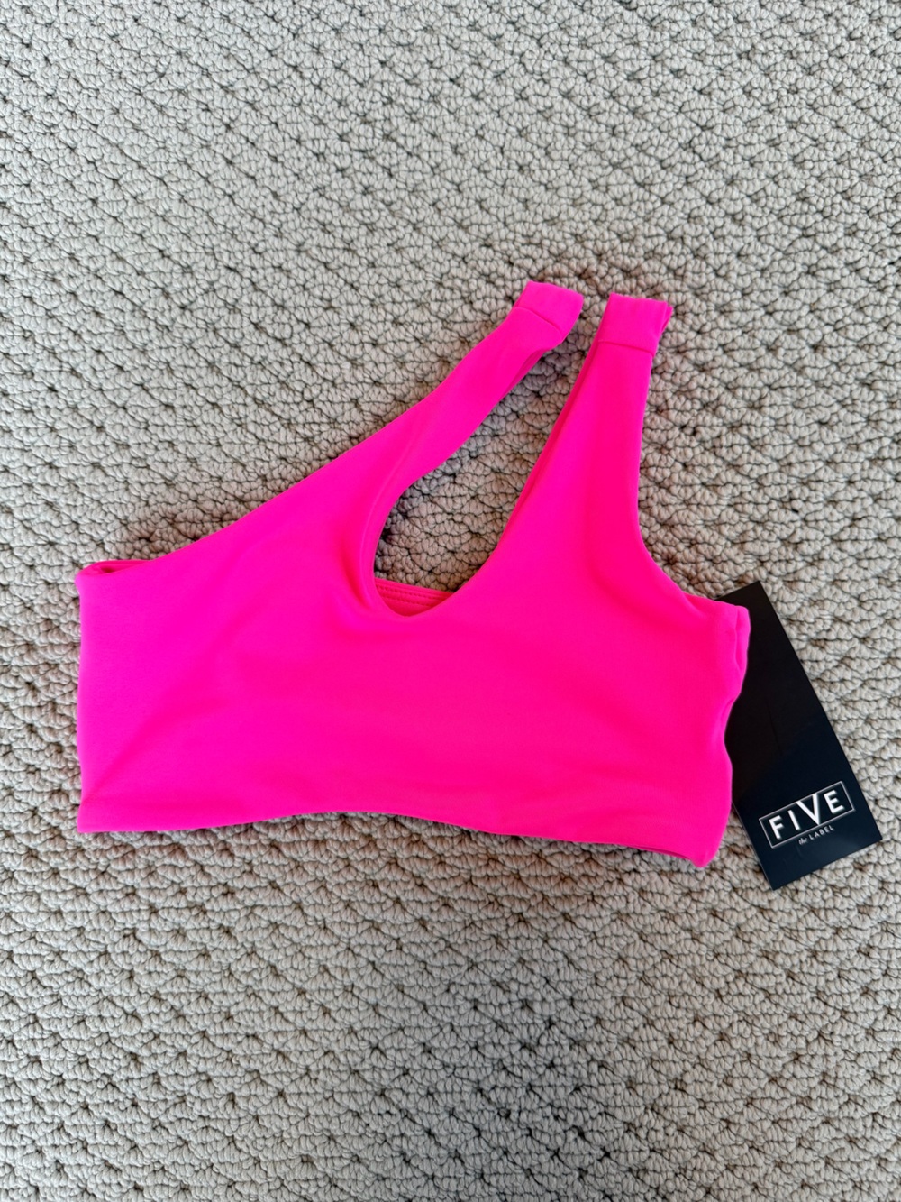 Five the Label Slay Bra, Pink Pop, YM (6/7). NWT!